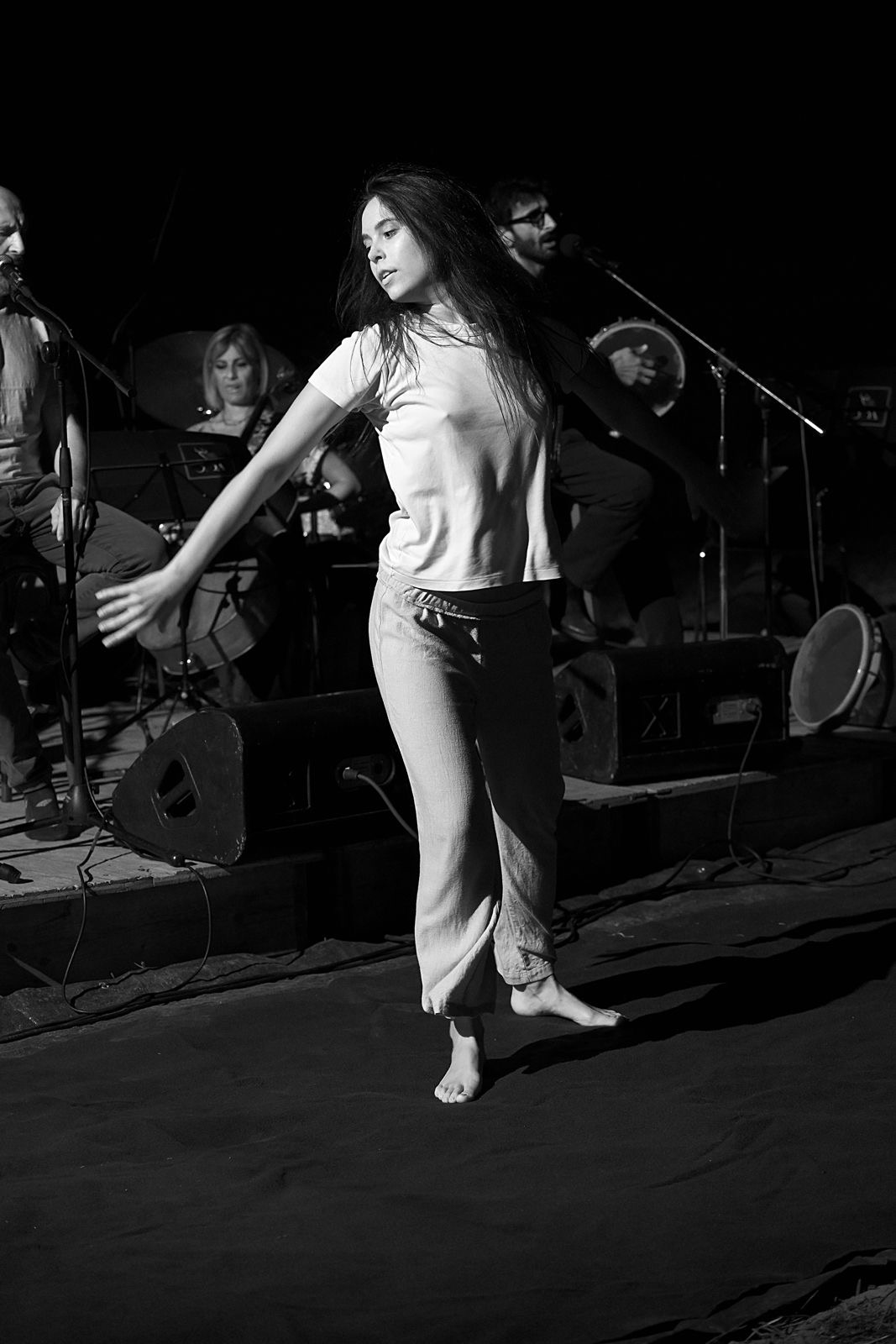 Performance sul palco